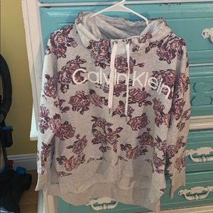 Calvin Klein drawstring hoodie.